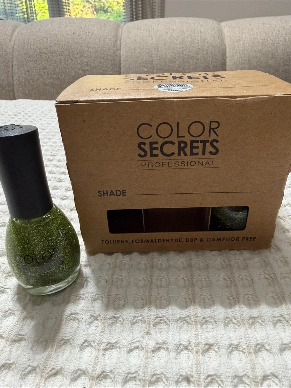 Color Secrets Professional Yellow Nail Polish